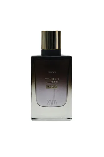 Frasco de Tender Amber Intense de Zara, notas de Âmbar e Incenso